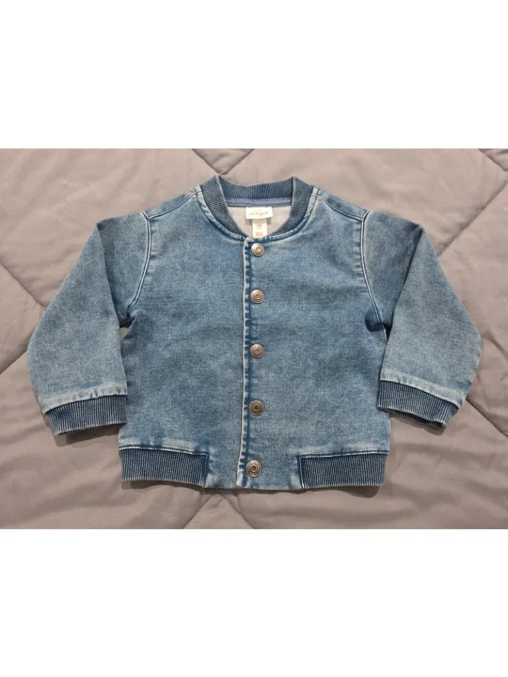 Boys 12M Cat & Jack Denim Button Jacket